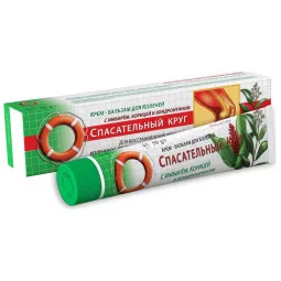 Gelbėjimo ratas kremas-balzamas keliams ir sąnariams su imbiero, cinamono ekstraktais ir chondroitinu, 50 g