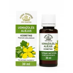 Herbal traditions ugniažolės kosmetinis aliejus, 30 ml