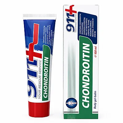 911 gelis-balzamas su chondroitinu ir gliukozaminu, 100 ml