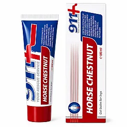 911 kosmetinis gelis kojoms s konskim kaštanom, 100 ml