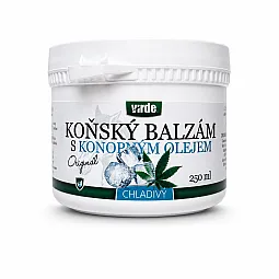 Virde šaldantis arklių balzamas su kanapių aliejumi, 250 ml