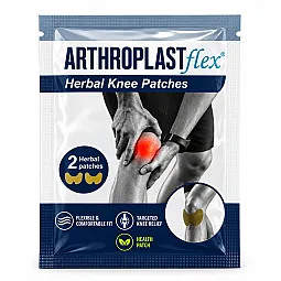 ARTHROPLAST FLEX šildantys žolelių pleistrai kelių sričiai, 2 vnt.