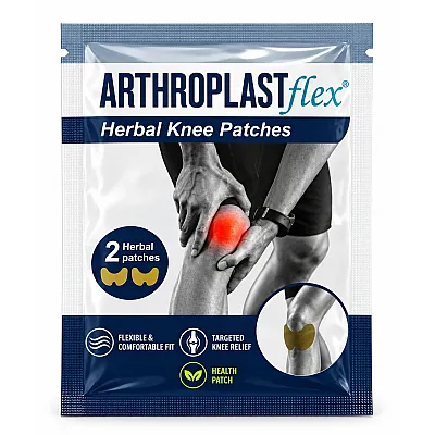 ARTHROPLAST FLEX šildantys žolelių pleistrai kelių sričiai, 2 vnt.