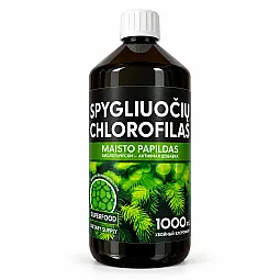 Natūralus spygliuočių chlorofilas iš eglės spyglių, 1000 ml