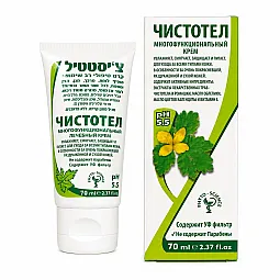 Chistotel gydomasis daugiafunkcis kremas kūnui, 70 ml
