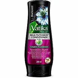 Dabur Vatika Black Seed plaukų kondicionierius su juodgrūdėmis, 200 ml