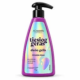 ACappella dušo gelis su alantoinu ir šlapalu „Frozen Pear“, 210 ml