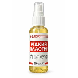 Elixir skystas pleistras-purškalas, 50 ml