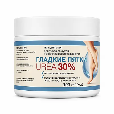 Ecolek pėdų gėlis suragėjusiai, suskilinėjusiai odai, 300 ml