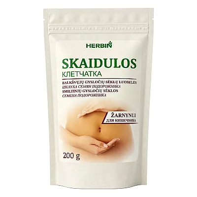Skaidulos, balkšvųjų gysločių sėklų luobelės ir smiltinių gysločių sėklos, 200 g