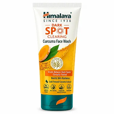 Himalaya veido prausiklis nuo pigmentinių dėmių su ciberžole, 150 ml