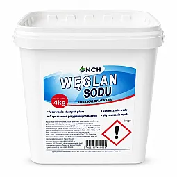 Kalcinuota soda (natrio karbonatas), 4 kg