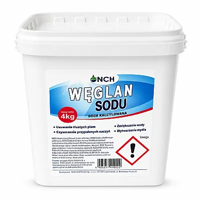 Kalcinuota soda (natrio karbonatas), 4 kg