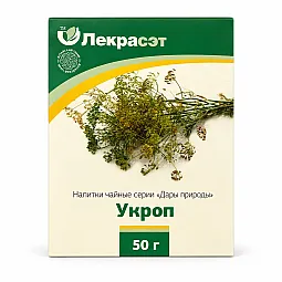 Lekraset žolelių arbata „Kvapiųjų krapų vaisiai“, 50 g