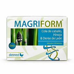 MagriForm žolelių arbata lieknėjimui su senna (laisvinamasis poveikis), 20 pakelių