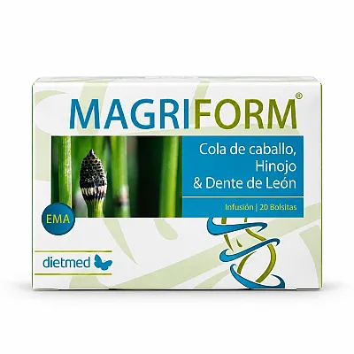 MagriForm žolelių arbata lieknėjimui su senna (laisvinamasis poveikis), 20 pakelių