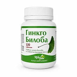 NikSen ginkgo biloba, 120 tablečių