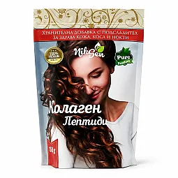 NikSen Kolagēna peptīdi (kolagēns, hialuronskābe, biotīns, B5, C un D), 360 g