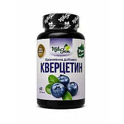 NikSen kvercetinas 500 mg, 60 kapsulių