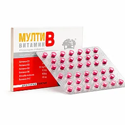 NikSen multi B vitaminų kompleksas, 40 tablečių
