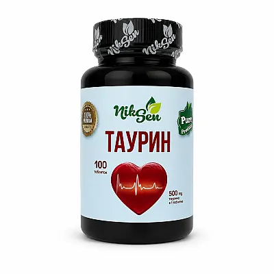 NikSen taurinas, 100 tablečių