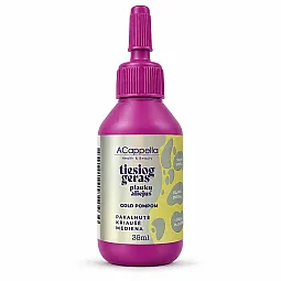 ACappella plaukų aliejus su simondsijų ir saldžiųjų migdolų aliejais „GOLD POMPOM“, 35 ml