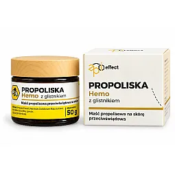 Propolio tepalas su ugniažolėmis hemorojaus srities priežiūrai „Propoliska Hemo“, 50 ml
