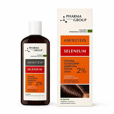 „Selenium“ šampūnas nuo pleiskanų su 2 % seleno sulfidu, 150 ml
