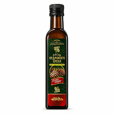Altajaus Kedro riešutų branduolių aliejus „Specialist“, 250 ml