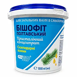 Kristalinis vonios koncentratas „Terpentino vonios“ su bišofitu, 1000 ml