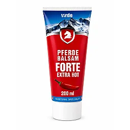 Virde Extra Hot šildantis arklių balzamas sąnariams ir raumenims, 200 ml