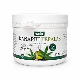 Virde kanapių tepalas sausai ir probleminei odai, 250 ml