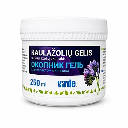 Virde kaulažolių gelis sąnariams ir raumenims, 250 ml