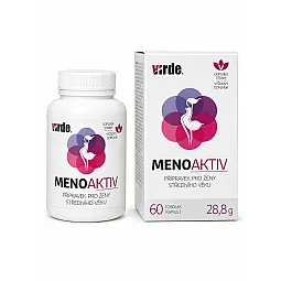 Virde Menoaktiv menopauzei su fitoestrogenais, 60 kapsulių