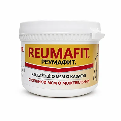 Virde reumafit kaulažolių gelis su kadagių ekstraktu ir MSM, 250 ml