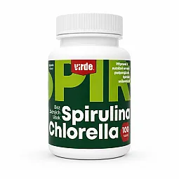 Virde spirulina + chlorella, 100 tablečių