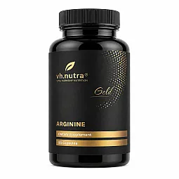 VH.Nutra Arginine L-argininas HCl, 90 kapsulių