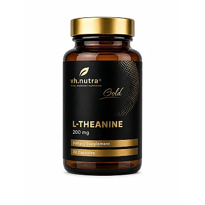 VH.Nutra L-teaninas 200 mg, 30 kapsulių