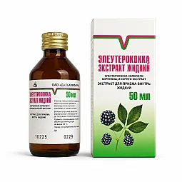 Liquid eleutherococcus extract, 50 ml