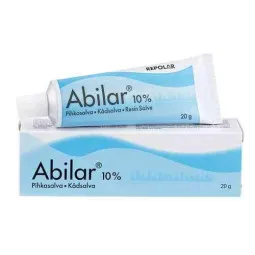 Abilar® 10% dervos tepalas žaizdų gydymui, 20 g