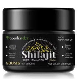 AcentialLabs Himalajų Mumijo (Shilajit) derva - pasta, 60 g