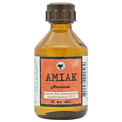 Žitomiro Amoniakas 10 % tirpalas, 40 ml