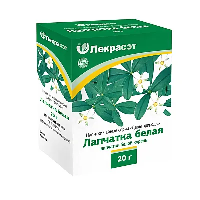 Lekraset žolelių arbata „Baltoji sidabražolė“, 20 g