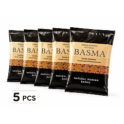 Natural Iranian basma for hair coloring and strengthening, 25 g