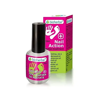 Bioherba nagų ir odelių losjonas nuo grybelio, 18 ml