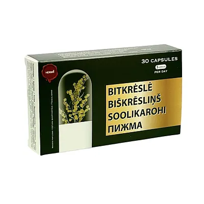 Herbin beetroot musk for killing and expelling intestinal parasites, 30 capsules