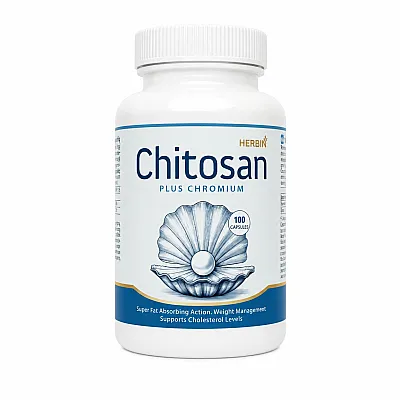 Sotya „Chitosan“ Chitozanas, 100 kapsulių