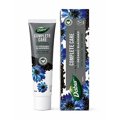 Dabur dantų pasta su juodgrūdės aliejumi ir anglimi, 100 ml