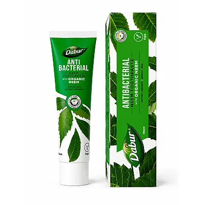 Dabur antibakterinė dantų pasta su nimbamedžiu, 100 ml