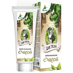 Elixir Čaga juodojo beržo grybo balzamas odai su šaltalankiu ir manukos aliejumi, 75 ml